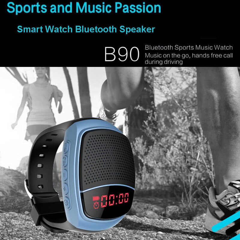 B90 Smart Watch Bluetooth Speaker B90 Smart Watch Bluetooth Speaker